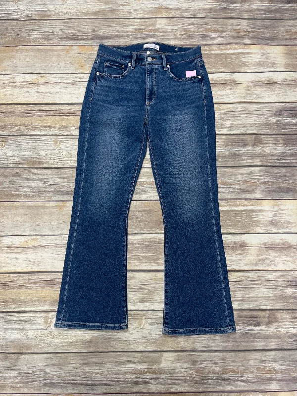 Jeans Boot Cut By Loft In Blue Denim, Size: 2