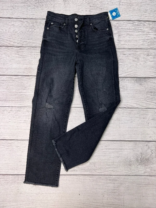 Jeans Designer By 7 For All Mankind In Black, Size: 4