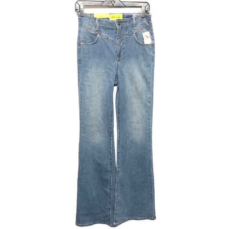 Jeans Flared By Circus By Sam Edelman In Blue Denim, Size: 4