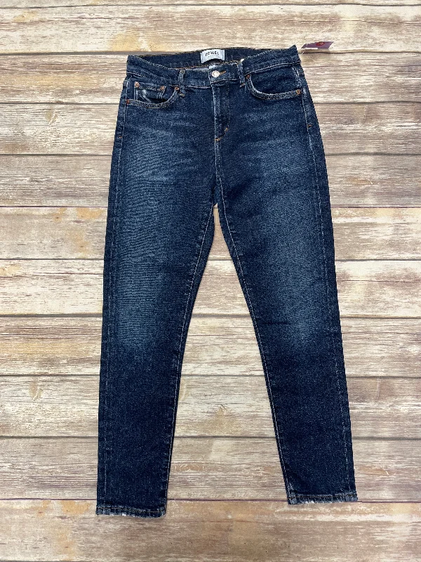 Jeans Skinny By Agolde In Blue Denim, Size: 2