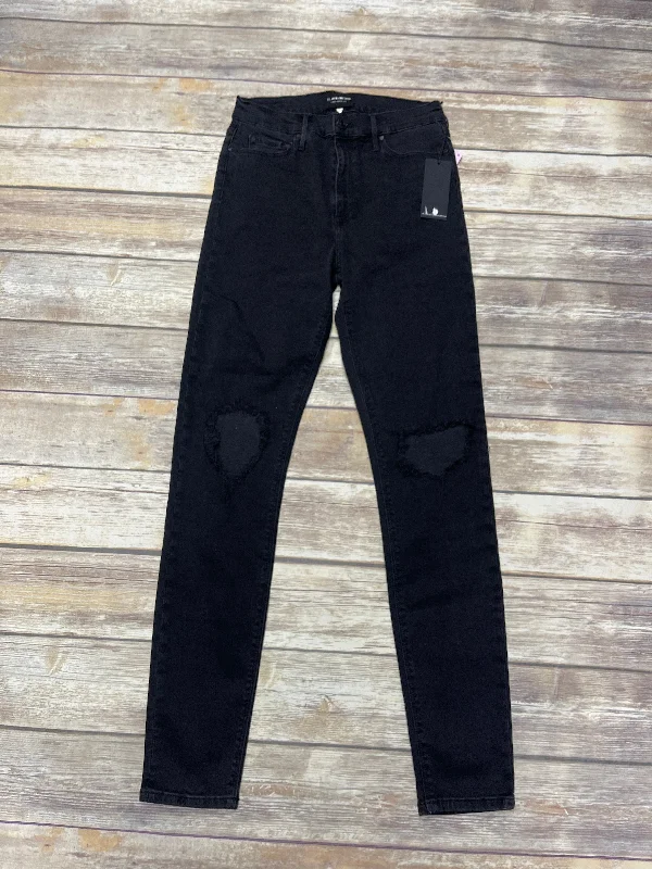 Jeans Skinny By Black Orchid In Black Denim, Size: 10