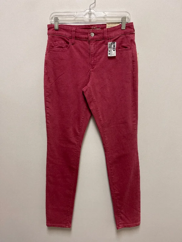 Jeans Skinny By Universal Thread In Pink Denim, Size: 2