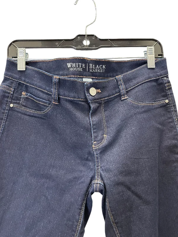 Jeans Skinny By White House Black Market In Blue, Size: 8