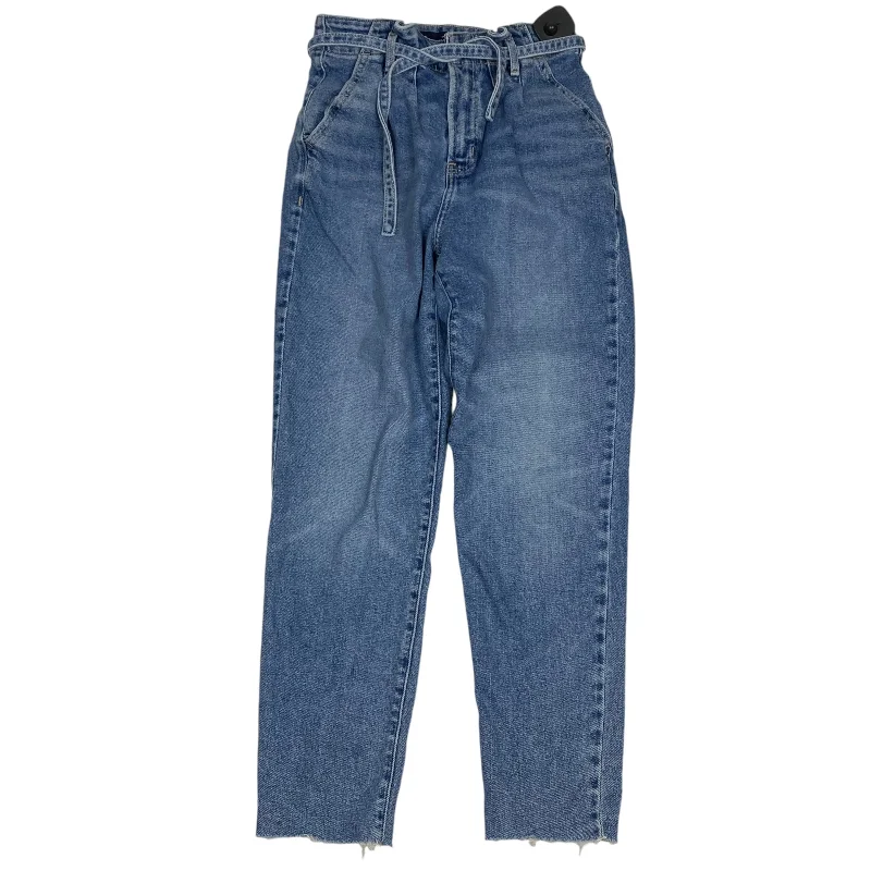 Jeans Straight By Hollister In Blue Denim, Size: 2