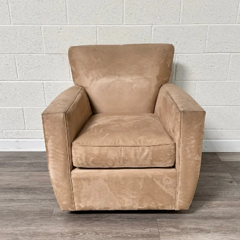 Crate & Barrel Swivel Chair