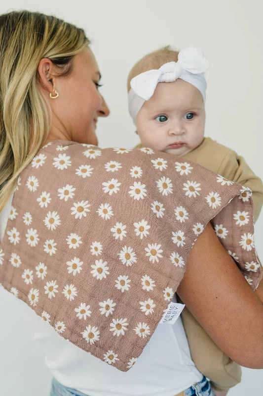 Daisy Dream Muslin Burp Cloth