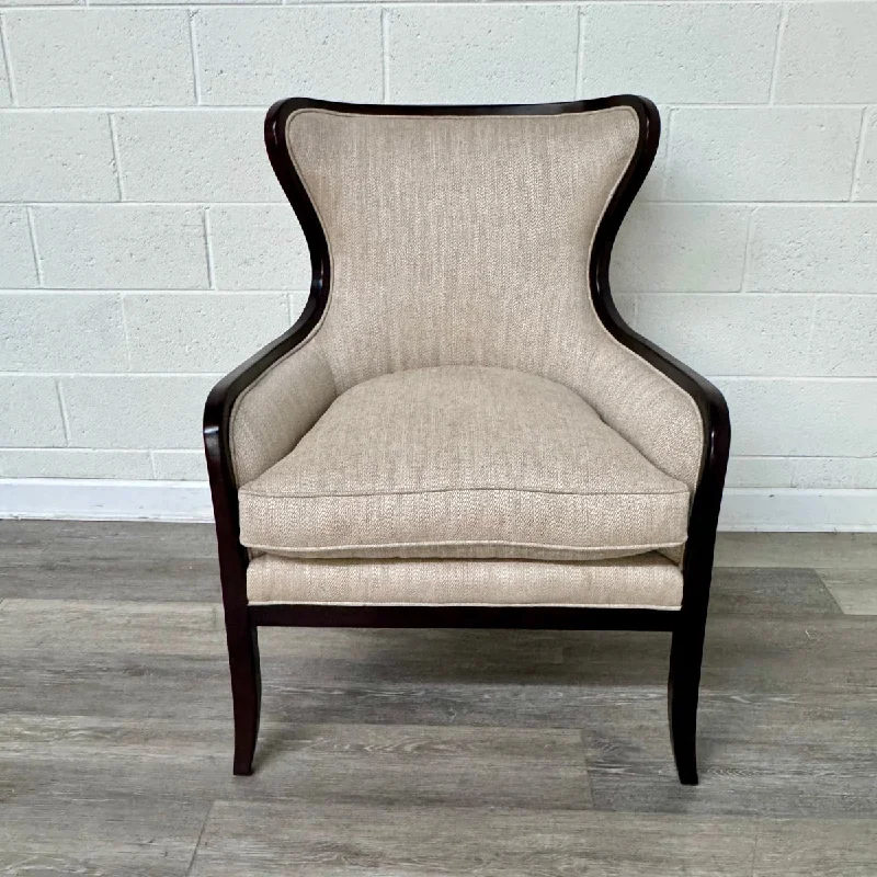 Upholstered Wingback Chair