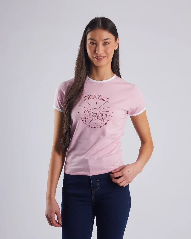 Priscilla Tee Cameo Pink