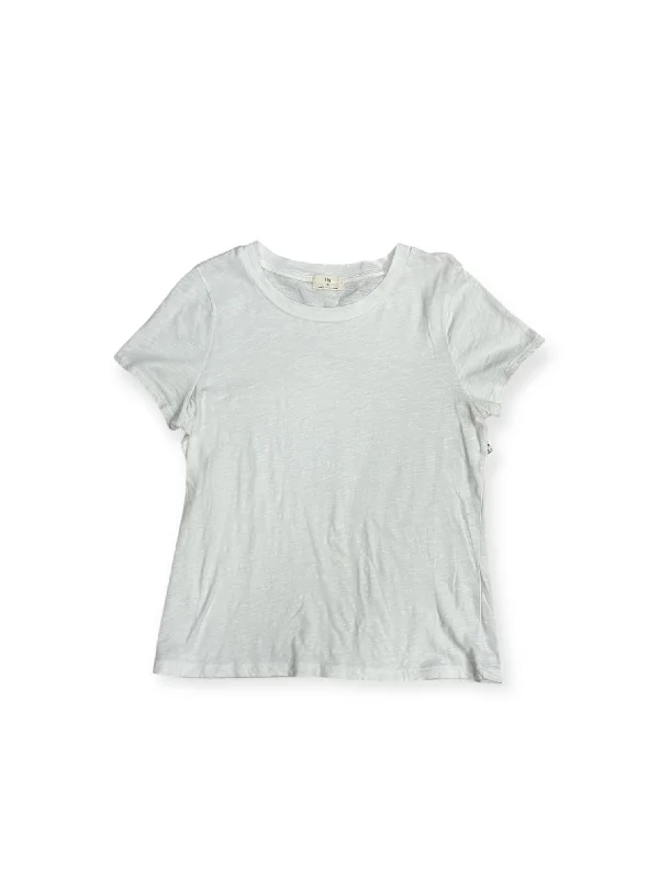 Top Short Sleeve By T.la In White, Size: S