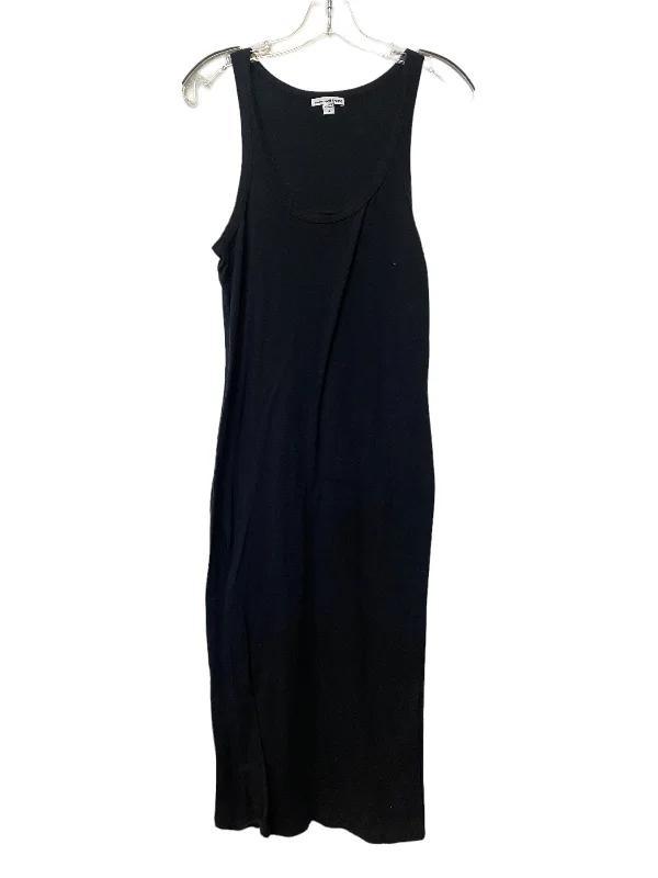 Black Dress Casual Maxi James Perse, Size 4