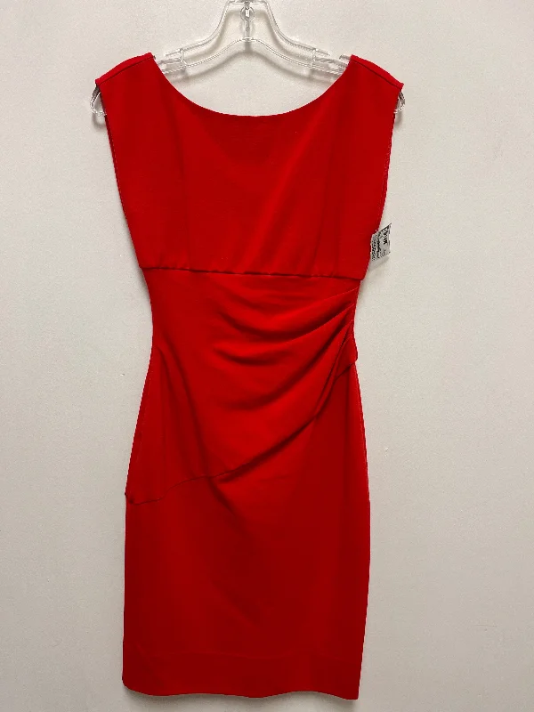 Dress Party Midi By Diane Von Furstenberg In Red, Size: S