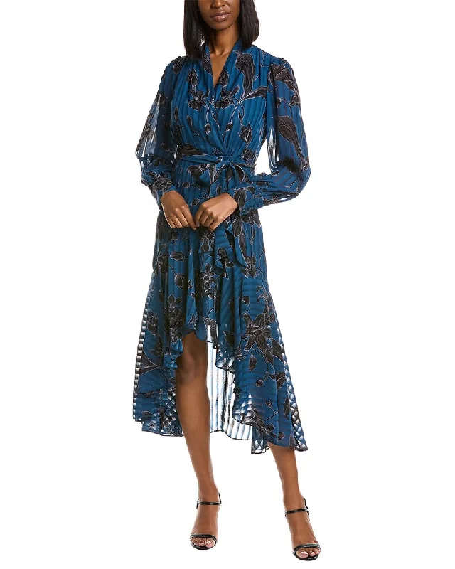 Taylor Surplice Midi Dress