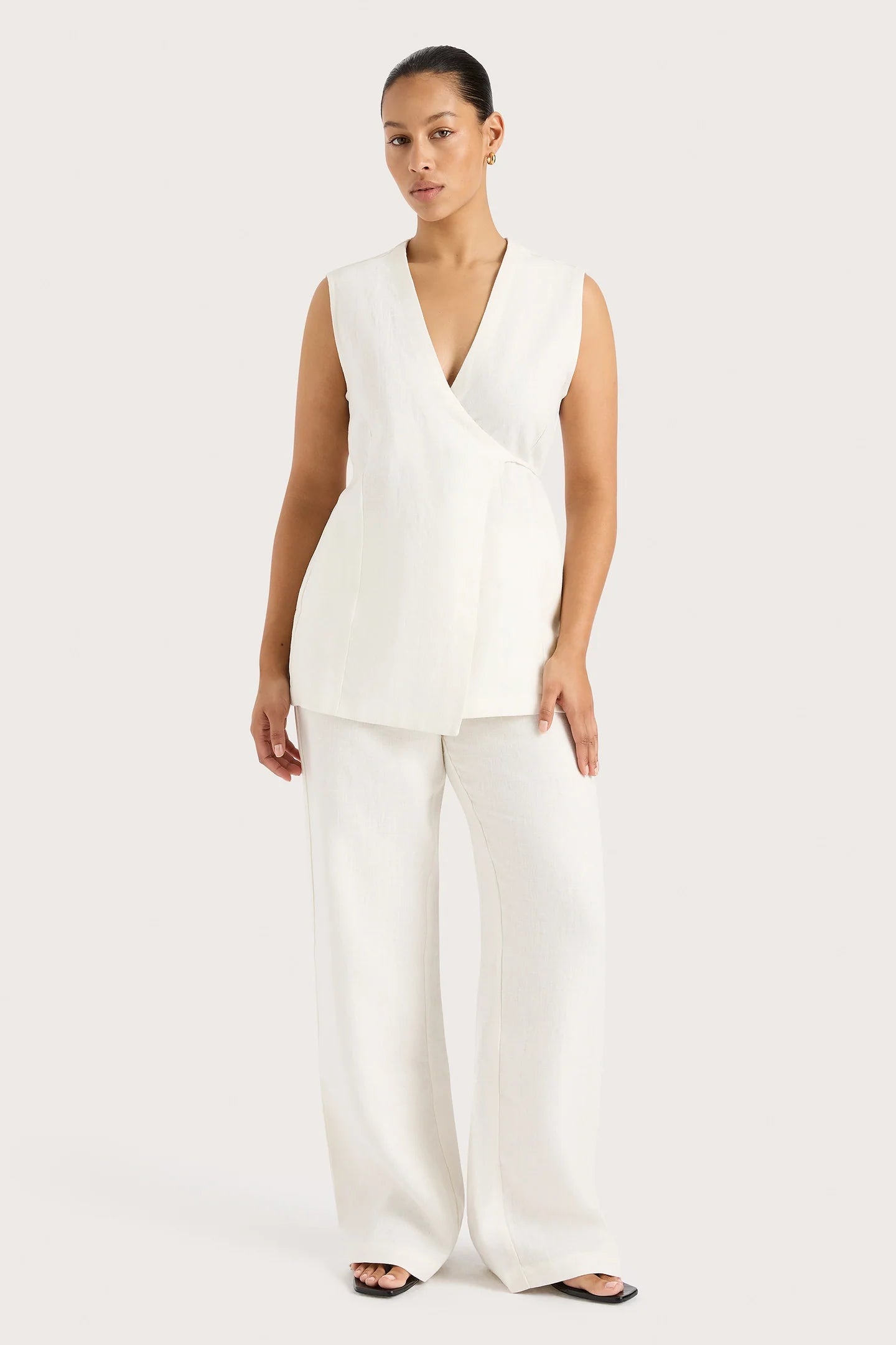 Lulea Pant - White