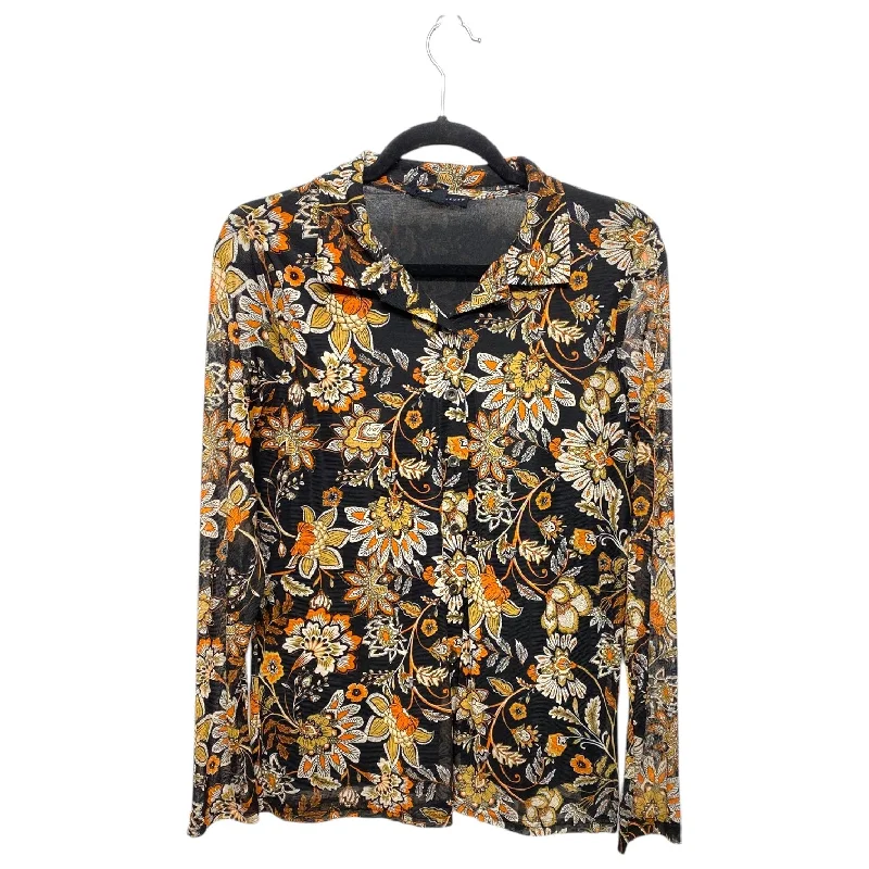 Top Long Sleeve By Jane And Delancey In Floral Print, Size: M