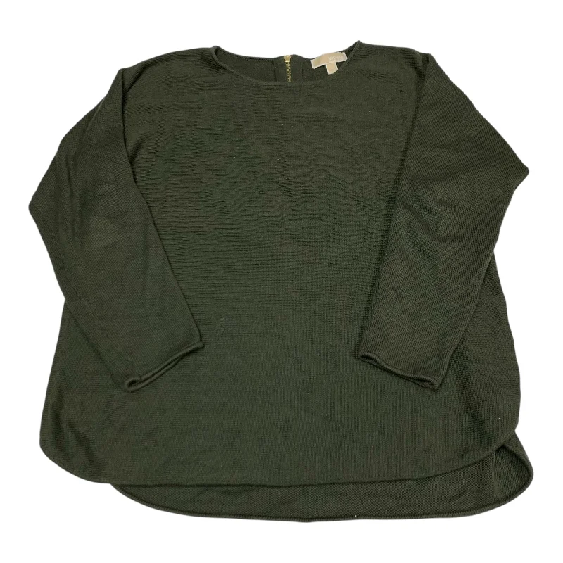 Top Long Sleeve By Michael By Michael Kors In Green, Size: Xl